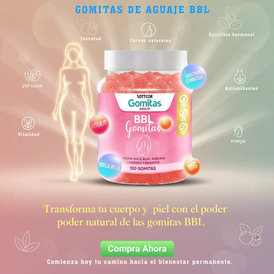 Gomitas de aguaje BBL