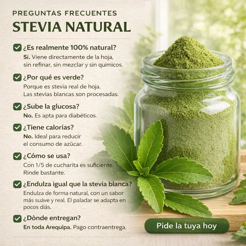 Stevia 100% natural